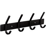 Walteco 8614 4 háčky nerez černý – Sleviste.cz