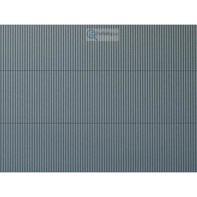 Auhagen H0 TT Šedý vlnitý plech Dekor plast 10 x 20 cm 52431 – Zboží Dáma