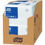 TORK papírové ubrousky 1vrstva bílé 500ks 33x33cm