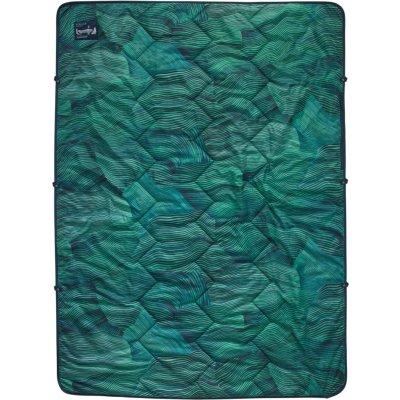 Thermarest STELLAR BLANKET Green Wave Print eraloftová přikrývka zelená s potiskem – Hledejceny.cz