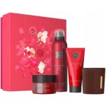 Rituals The Ritual Of Ayurveda sprchová pěna The Ritual Of Ayurveda 200 ml + tělový krém The Ritual Of Ayurveda 100 ml + tělový peeling The Ritual Of Ayurveda 125 g + vonná svíčka dárková sada – Zboží Dáma