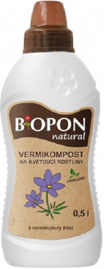 Vermikompost BoPon přírodní tekuté hnojivo 500 ml