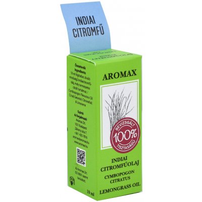 Aromax éterický olej Indická Citronová tráva 10 ml – Hledejceny.cz