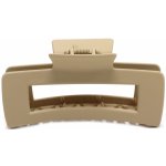 Obdélníkový skřipec na vlasy Barva: středně hnědá – Zboží Dáma