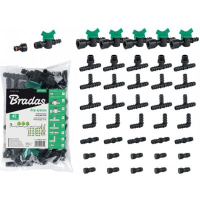 BRADAS Sada 42ks příslušenství pro zavlažovací hadice 16mm BR-DSWA20-SET2 – Zbozi.Blesk.cz