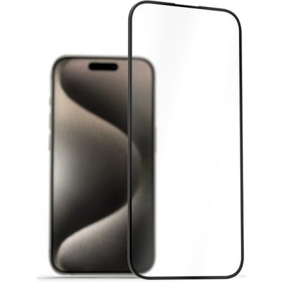AlzaGuard 2.5D FullCover Glass Protector pro iPhone 15 Pro AGD-TGB0137 – Zboží Živě