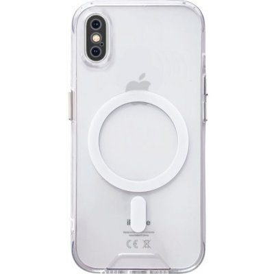 Pouzdro AppleKing transparentní s MagSafe iPhone X / XS - čiré – Zboží Mobilmania