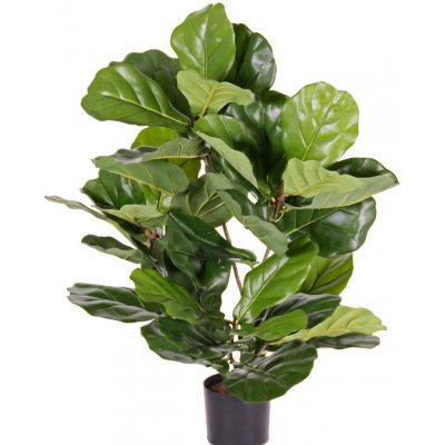 Umělý strom Ficus Lyrata, 90cm – Zboží Mobilmania