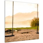 Obraz houpačky v přírodě, jednodílný 70x70 cm – Sleviste.cz