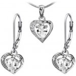 SILVEGO Stříbrný oblíbený set šperků DHAMIR JJJSW157 – Zboží Dáma