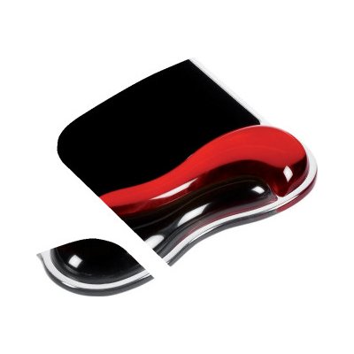 Podložka pod myš Kensington Duo Gel Mouse Pad, červeno-černá