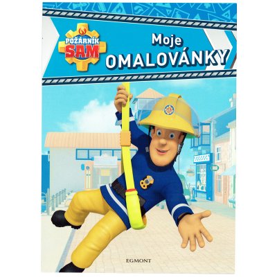 Albatros Požárník Sam Moje omalovánky světle modré – Hledejceny.cz