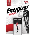 Energizer MAX 9V 1ks E301531800 – Sleviste.cz