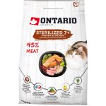 Ontario Cat Sterilised 7 0,4 kg – Hledejceny.cz
