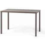 Nardi Cube 120 x 70 cm šedohnědý plastový zahradní stůl – Hledejceny.cz
