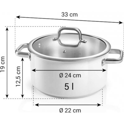 Tescoma Delight 24 cm 5 l – Zboží Dáma