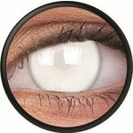 MaxVue Vision ColorVue Crazy čočky Blind White není přes ně vidět roční nedioptrické 2 ks – Hledejceny.cz