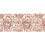 A&D Foils Deco fix GmbH Bordura papírová Růžičky červené - šířka 7,8cm x délka 5m – Zboží Dáma