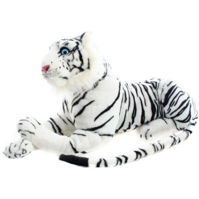 Tygr bílý velký 70 x 30 x 30 cm – Zboží Mobilmania