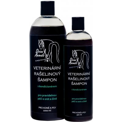 Divine Animals Veterinární rašelinový šampon 1 l – Zboží Dáma