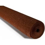 Italský krepový papír Cartotecnica Rossi 180g (50 x 250cm) - hnědá 568 – Zboží Dáma