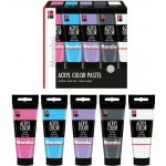 Marabu Sada akrylových pastelových barev 5 x 100 ml – Hledejceny.cz