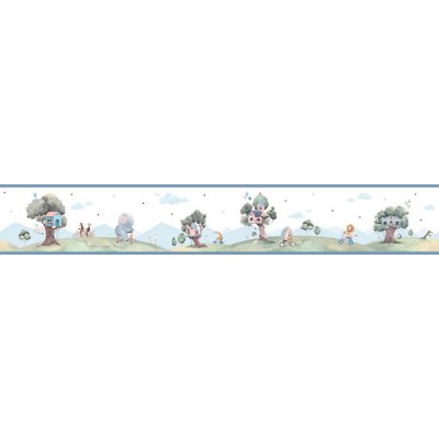 ICH Wallcoverings 474-1 Dětská samolepící bordura Pippo, rozměry 0,16 x 5 m – Hledejceny.cz