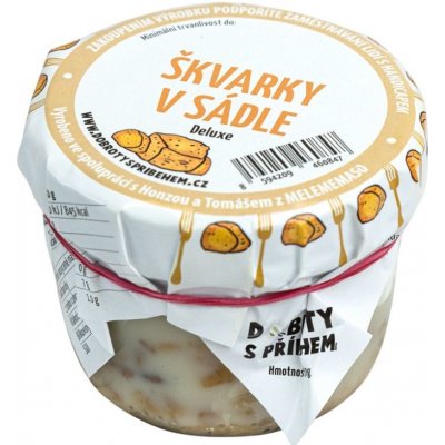 DOBROTY S PŘÍBĚHEM PARTNER Škvarky v sádle DELUX 160 g – Hledejceny.cz