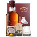 Aberlour 12y Double Cask 40% 0,7 l (dárkové balení 1 sklenice a ledové kameny) – Sleviste.cz