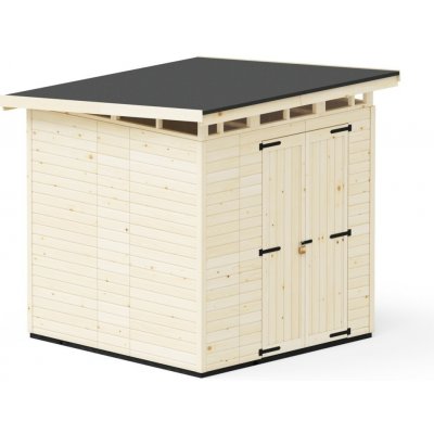 Upyard Strongbox XL vč. základů 203 x 203 cm přírodní – Sleviste.cz