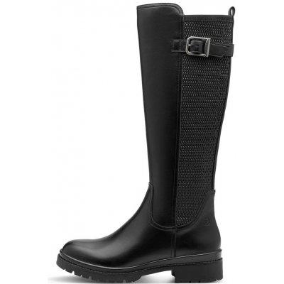 Tamaris 1-25625-45-001 Dámské kozačky černé – Zboží Dáma