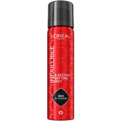 L'Oréal Paris Infallible 3 Seconds Makeup Setting Spray 75 ml – Zboží Mobilmania