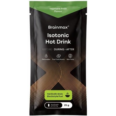 BrainMax Isotonic Hot Drink Vegetable Broth 25 g – Hledejceny.cz