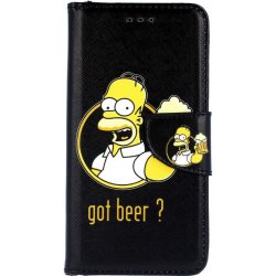 Pouzdro TopQ Huawei Y6 Prime 2018 knížkové Homer pouzdro na mobilní telefon  - Nejlepší Ceny.cz