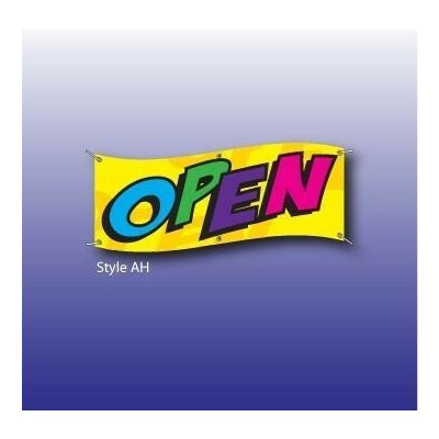 AHProfi Vlajka s nápisem OPEN - 125270066 – Hledejceny.cz