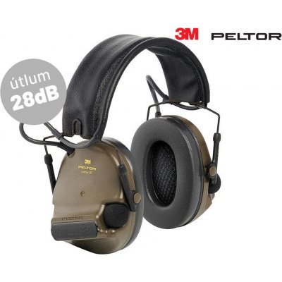 3M PELTOR Elektronická střelecká sluchátka 3M PELTOR ComTac XPI – Sleviste.cz