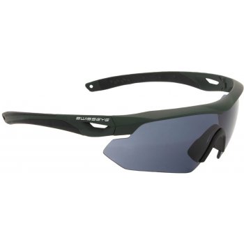 Brýle Swiss Eye lehké střelecké Nighthawk 3 skla zelený rám
