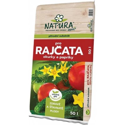 Agro CS Natura Substrát pro rajčata, okurky a papriky 50 l – Sleviste.cz
