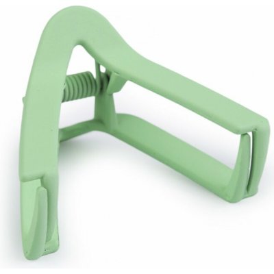 Skřipec do vlasů kovový - zelená pastelová sv. – Sleviste.cz