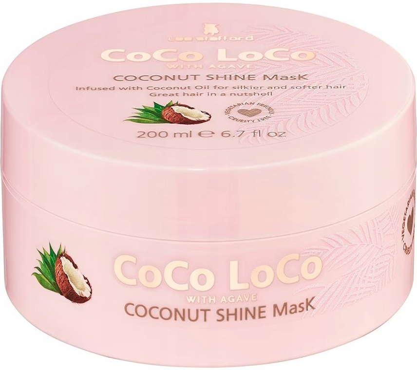 Lee Stafford CoCo LoCo Agave Coconut vyživující maska na vlasy 200 ml