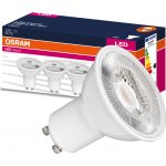 Osram 3x LED žárovka GU10 4,5W = 35W 350lm 4000K Neutrální bílá 120° – Hledejceny.cz