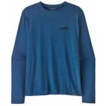 Patagonia L/S Cap Cool Daily Graphic Shirt 73 skyline/clement blue x-dye – Zboží Mobilmania
