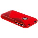 Pouzdro a kryt na mobilní telefon Pouzdro S-CASE iPhone 3G/3Gs červené