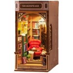 Robotime Stavebnice - zarážka na knihy Bookstore dřevěná – Zboží Dáma