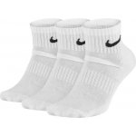 Nike ponožky Everyday Cushion Quarter 3PK sx7667 100 – Zboží Dáma