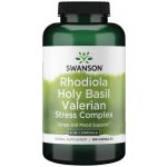Swanson Rhodiola Holy Basil Valerian Stress Complex 180 kapslí – Hledejceny.cz