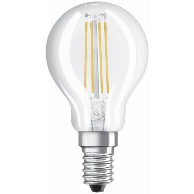 Osram LED žárovka LED E14 P45 5,5W = 60W 806lm 2700K Teplá bílá 320° Filament STAR – Zboží Mobilmania