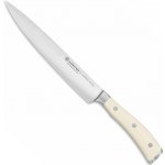 Nůž na šunku CLASSIC IKON Creme White 20 cm - Wüsthof Dreizack Solingen – Zboží Mobilmania