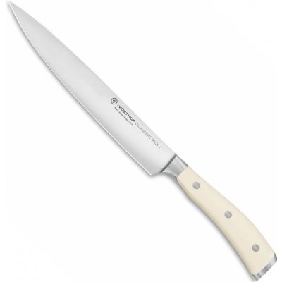 Nůž na šunku CLASSIC IKON Creme White 20 cm - Wüsthof Dreizack Solingen – Zboží Mobilmania