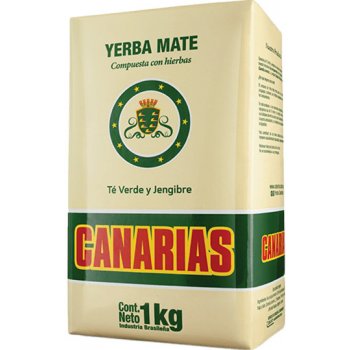 Canarias Čaj Yerba Maté Té Verde y Jengibre 500 g